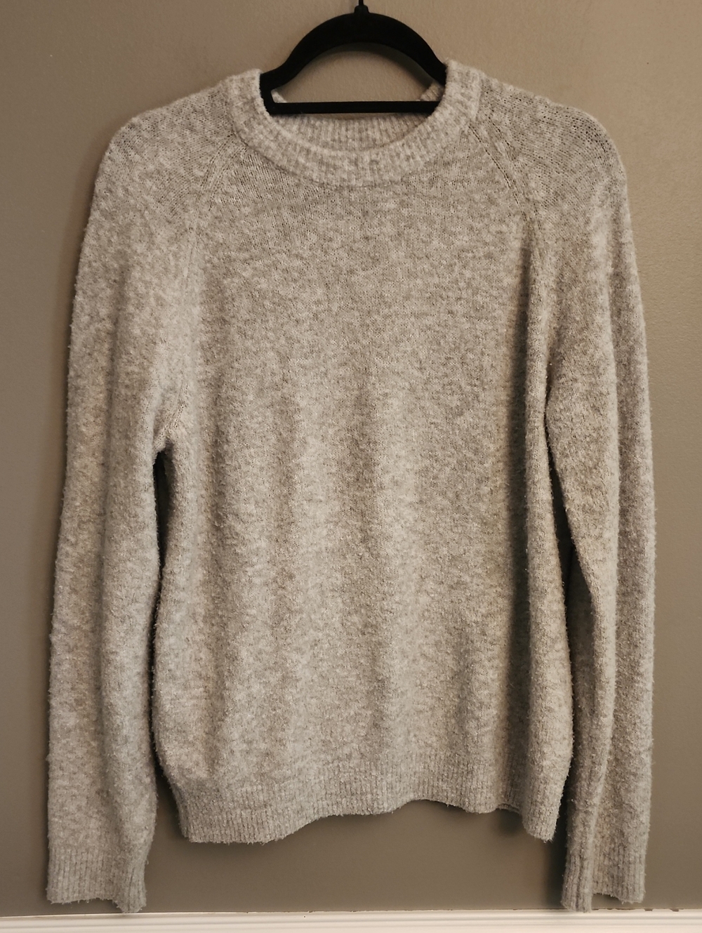 H&M Light Gray Crewneck Sweater